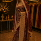 “The Royal Maroon” Vol 2 Premium Designer Saree with Veil
