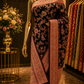 “The Elegant Black” Premium Kashmiri Pashmina Silk Saree
