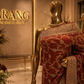 "The Royal Rust Crimson" Premium Zardozi Designer Saree