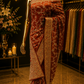 "The Royal Rust Crimson" Premium Zardozi Designer Saree