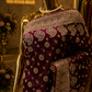 "The Royal Wine" Premium Designer Saree