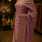 "The Luxury Mauve Pink" Premium Designer Saree