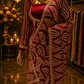 "The Luxury Maroon" Premium Designer Saree