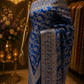 "The Royal Sapphire Blue" Premium Bridal Banarasi Silk Saree