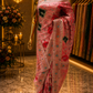 "The Cocktail Pink" Premium Handcrafted Banarasi Silk Saree