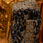 “The Luxurious Navy Blue" Premium Designer Saree
