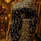 “The Luxurious Navy Blue" Premium Designer Saree