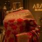 "The Epitome of Bridal Red" Premium Banarasi Silk Saree