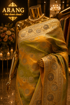 "The Mustard & Olive" Premium Banarasi Silk Saree