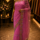 "The Orchid Pink" Premium Handcrafted Saree