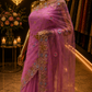 "The Orchid Pink" Premium Handcrafted Saree