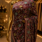 "The Luxury Wine" Premium Kashmiri Parsi Gara Saree