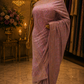 "The Sophisticated Mauve" Designer Rajwadi Saree