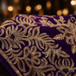"The Regal Royal Purple" Luxurious wedding Wear Saree
