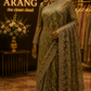 “The Antique Moss Green" Premium Designer Saree