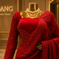 "The Persian Red" Premium Designer Saree