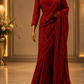 "The Persian Red" Premium Designer Saree