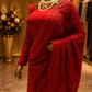 "The Persian Red" Premium Designer Saree
