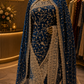 "The Deep Prussian Blue " Premium Designer with Veil