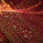 "The Deep Rose Pink" Premium Designer Saree with Veil