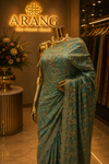 "The Persian Green" Premium Designer Saree