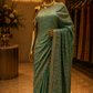 "The Persian Green" Premium Designer Saree