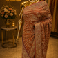 “The Burnt Copper" Luxurious Wedding Wear Saree