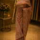 “The Burnt Copper" Luxurious Wedding Wear Saree