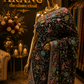"The Black" Premium Kashmiri Parsi Gara Saree