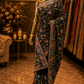 "The Black" Premium Kashmiri Parsi Gara Saree