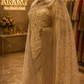"The Royal Ceramic White" Premium Bridal Saree with Veil