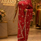 “The Pure Red” Premium Designer Bridal Saree