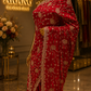 “The Pure Red” Premium Designer Bridal Saree