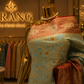 "The Sea Green Duet" Premium Banarasi Silk Saree