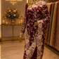 "The Royal Maroon" Premium Designer Saree