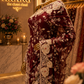 "The Royal Maroon" Premium Designer Saree