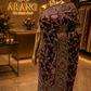 "The Russian Violet" Luxurious wedding Wear Saree