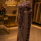 "The Russian Violet" Luxurious wedding Wear Saree