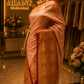 "The Pink & Red" Premium Banarasi Silk Saree