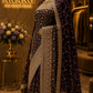 "The True Purple" Premium Designer Saree with Veil
