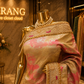 "The Rose Petals" Premium Luxury Banarasi Silk With Handcrafted Saree