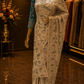 “The Floral White" Premium Luxury Wedding Wear Saree