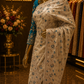 “The Floral White" Premium Luxury Wedding Wear Saree