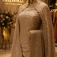 “The Royal Rose Gold” Premium Designer Saree with Veil