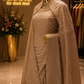 “The Royal Rose Gold” Premium Designer Saree with Veil