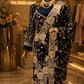 "The Midnight Navy Blue" Premium Luxury Designer Saree
