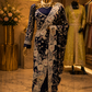 "The Midnight Navy Blue" Premium Luxury Designer Saree