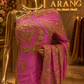 "The Magenta Pink" Premium Handcrafted Designer Saree