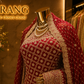 “The Royal Maroon” Premium Designer Saree with Veil