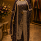 “The Deep Wine” Premium Designer Saree with Veil
